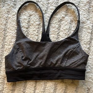 Lululemon Athletica Charcoal Sports Bra
